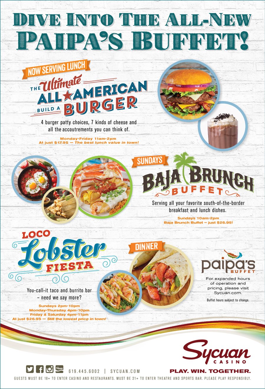 Ip casino buffet military discount