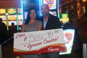 Lucky Club Sycuan Member Wins $586,919.64 Jackpot at Sycuan Casino