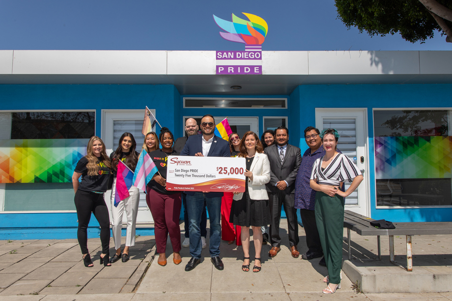 Sycuan Casino Resort Donates $25k to San Diego Pride