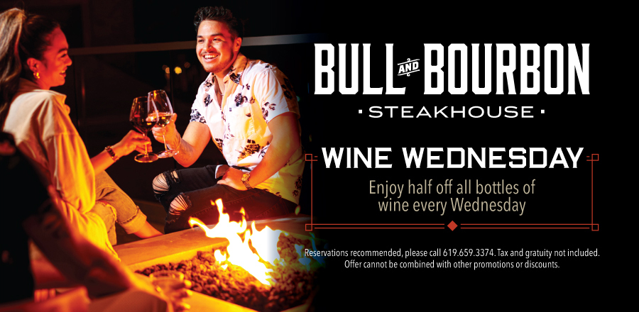 Bull and Bourbon Wine Wednesdays