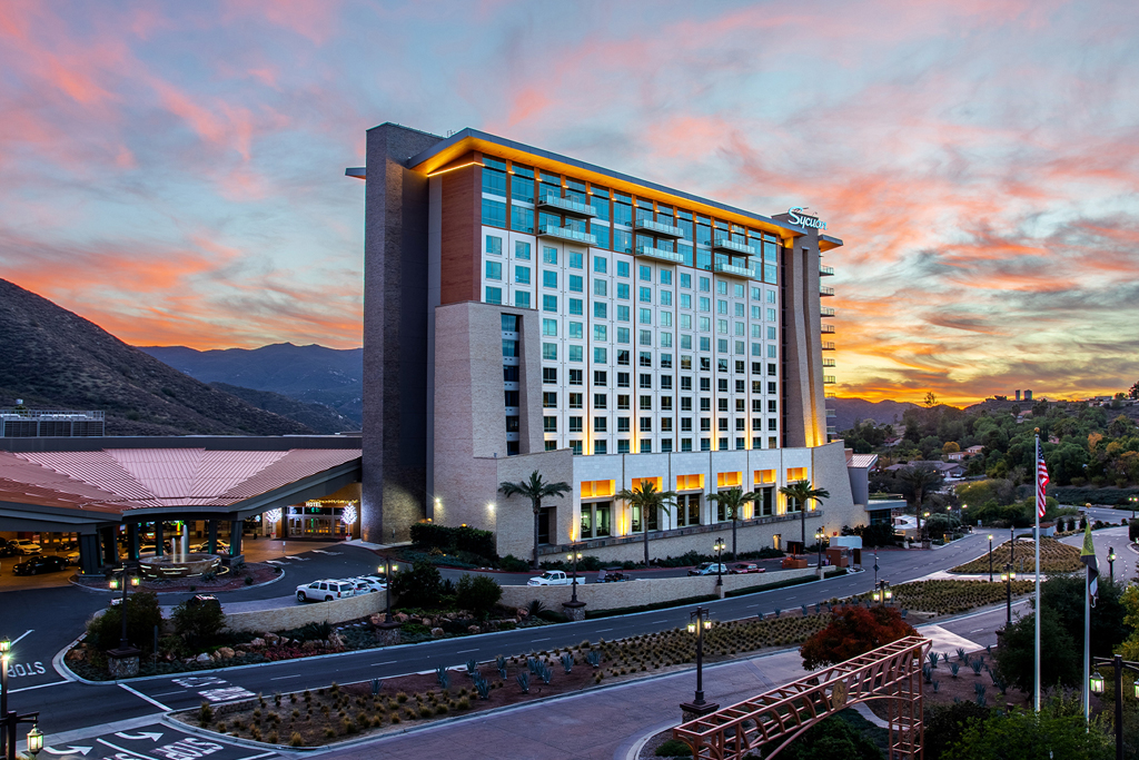Sycuan Casino Resort sunset